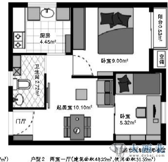 戶型示意圖（2）