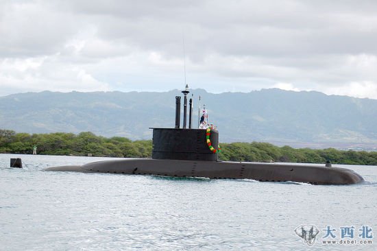 資料圖：韓國海軍的209型潛艇。