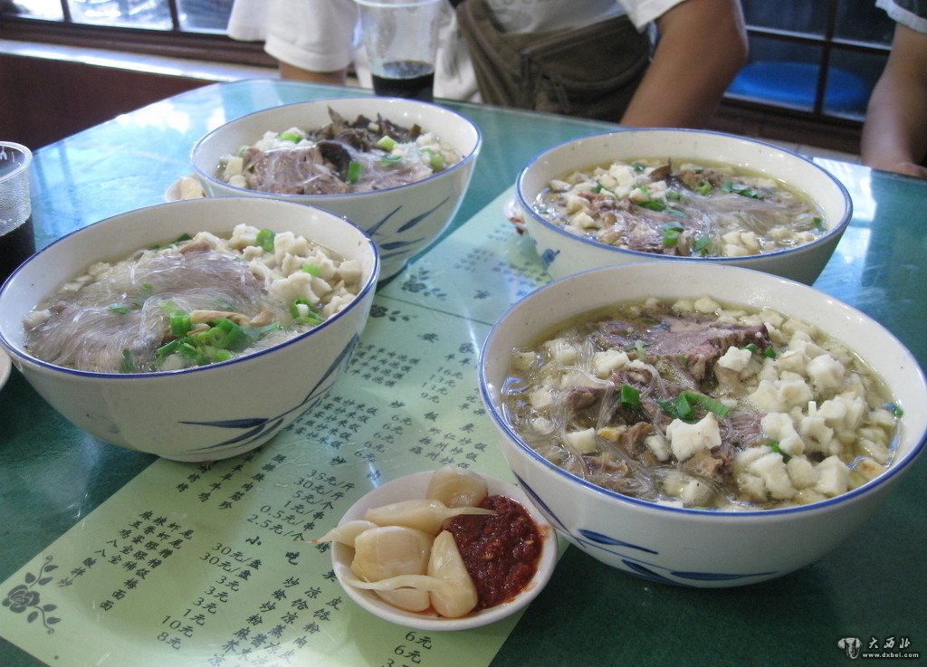 羊肉泡饃