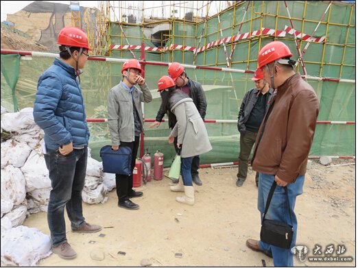 草場(chǎng)街街道開展建筑工地安全大檢查