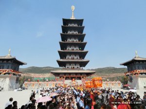 涇川大云寺迎請安奉1964年出土佛祖舍利