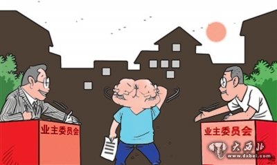 一個小區(qū)兩個業(yè)委會居民不知聽誰的