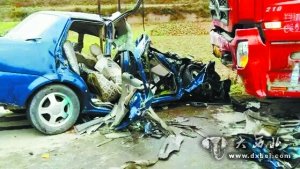 貨車占道行駛釀慘禍 撞毀轎車致5死