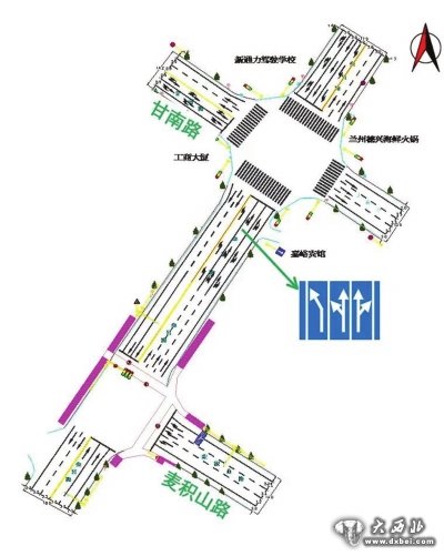 我市對金昌南路-甘南路組織優(yōu)化方案公開征求意見