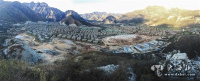 “青青小鎮(zhèn)”建起山地別墅群打著4A景區(qū)招牌促銷