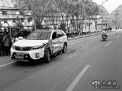 超載貨車 正要下緩坡 剎車突然失靈