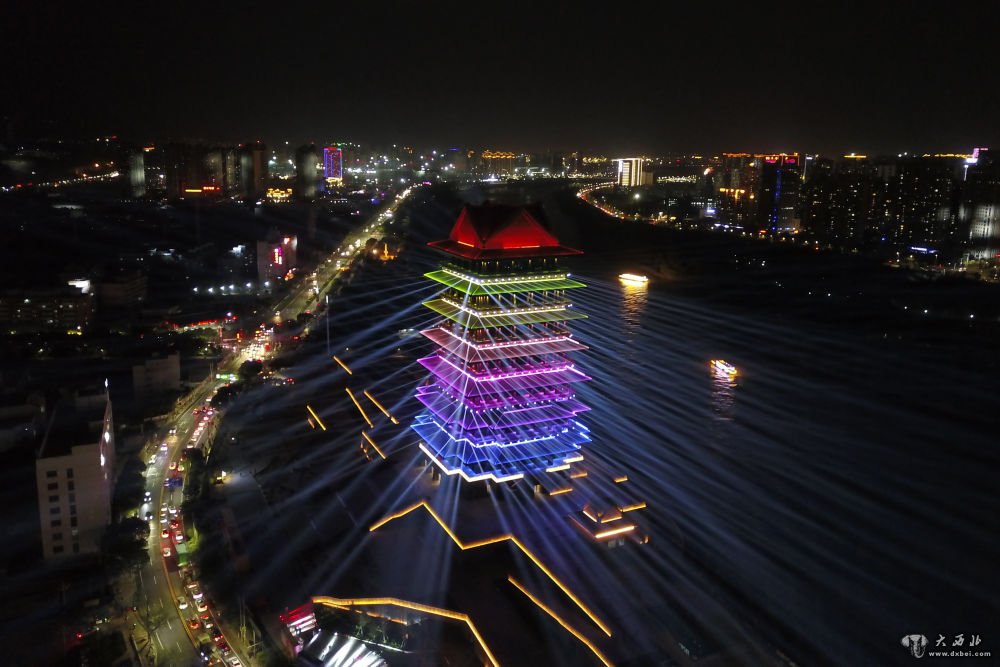 蘭州市舉行盛大黃河樓