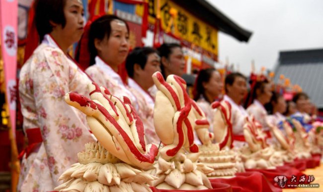 陜西洛南舉行辛丑年谷雨祭祀漢字始祖?zhèn)}頡典禮